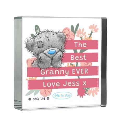 Personalised Me to You Floral Large Crystal Token £17.99
